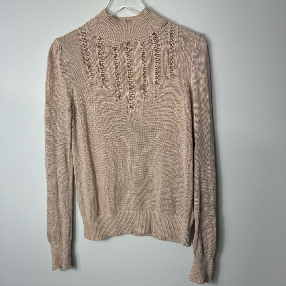 Free People Linen blend Sweater size small 1997
